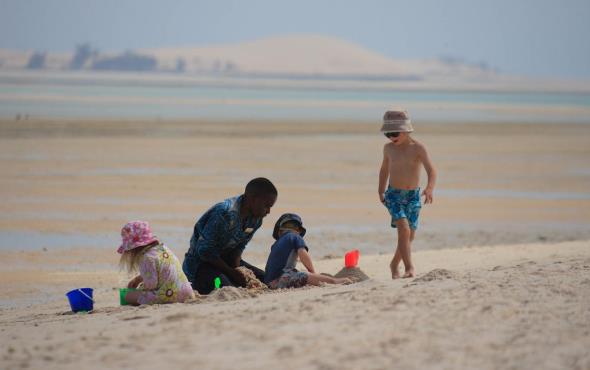 Family Fun at Azura Benguerra Marlin Beach